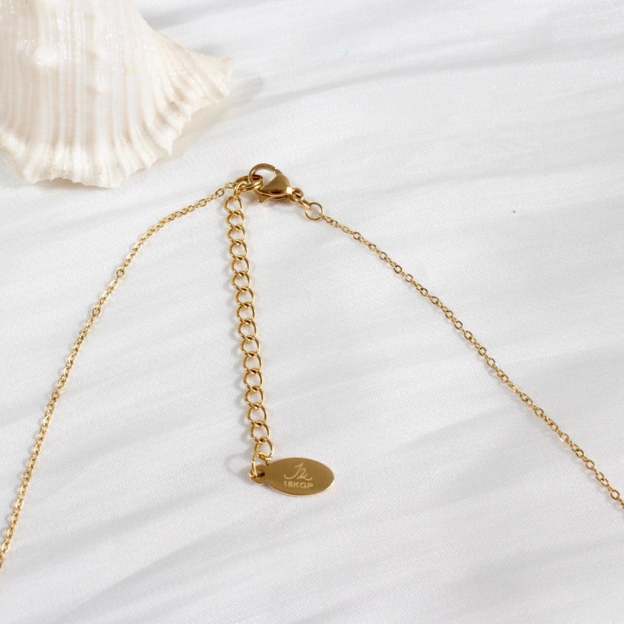 Camila | Y-Kette mit Ähren & Barockperle - JK Jewelry & Accessories