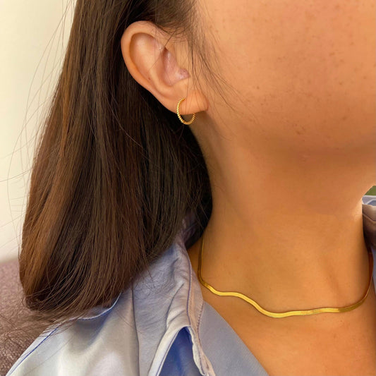 Inaya | Twist Creolen - JK Jewelry & Accessories