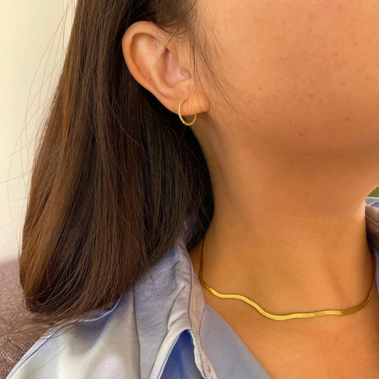 Inaya | Twist Creolen - JK Jewelry & Accessories