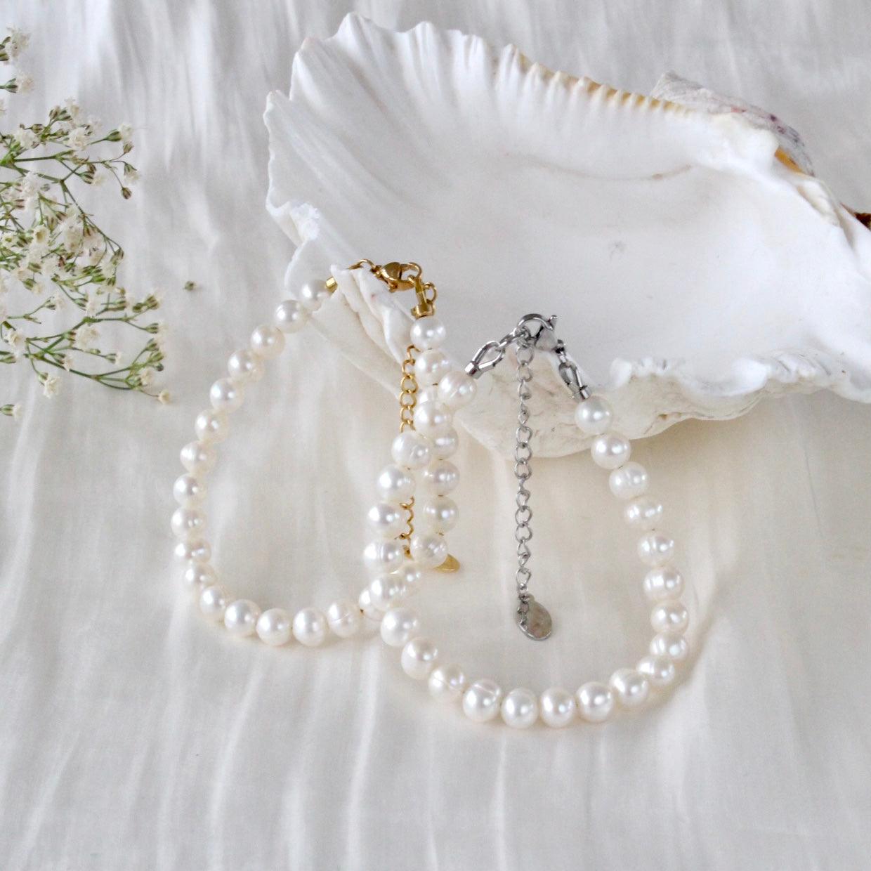 6mm Süsswasserperlen Schmuckset - JK Jewelry & Accessories