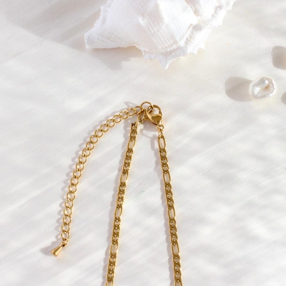 Ainara | Knopfperlen & einzigartige Panzerkette - JK Jewelry & Accessories