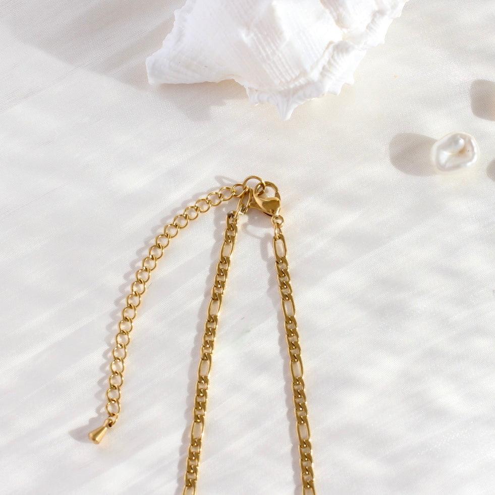 Ainara | Knopfperlen & einzigartige Panzerkette - JK Jewelry & Accessories
