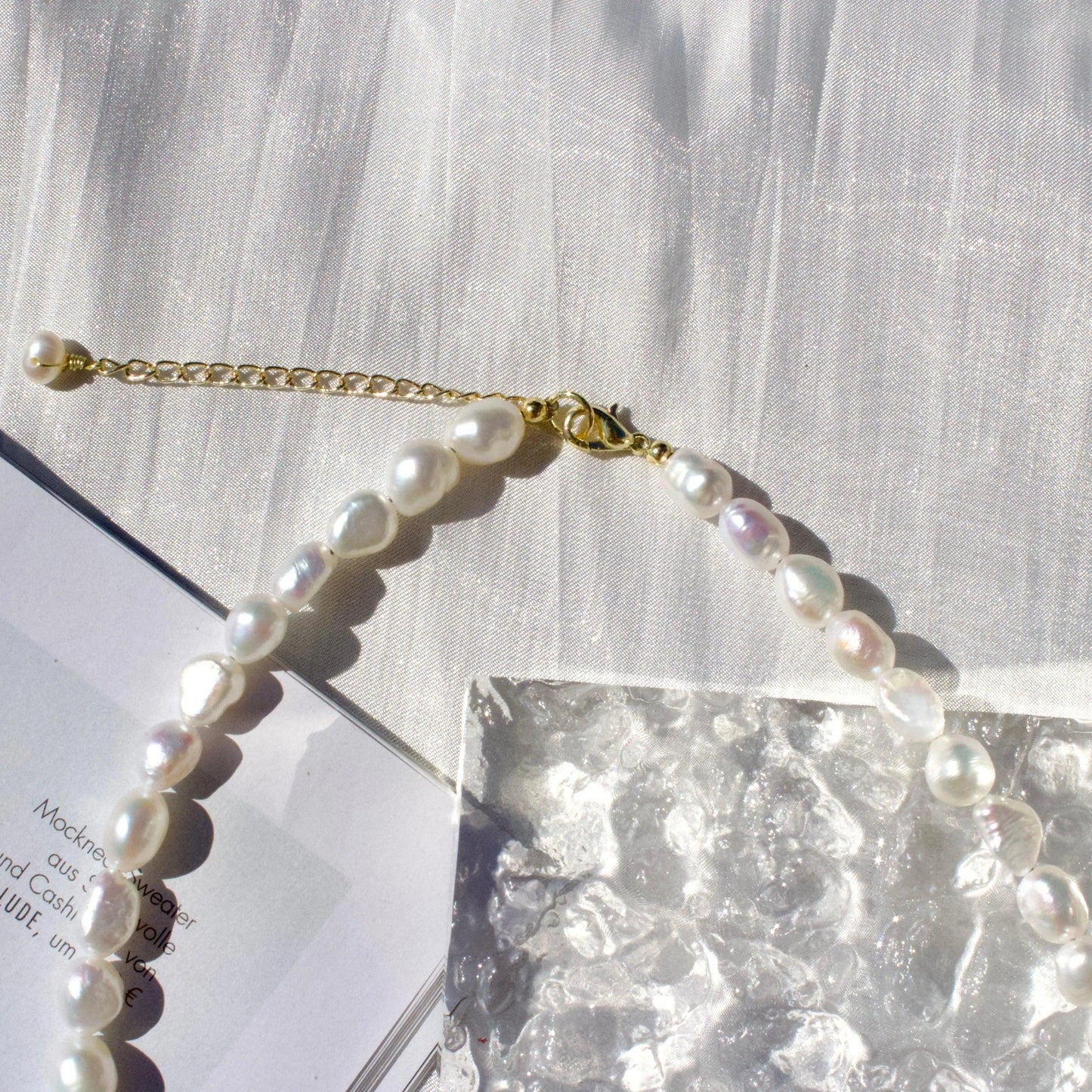 6.5mm Barockperlenkette - JK Jewelry & Accessories