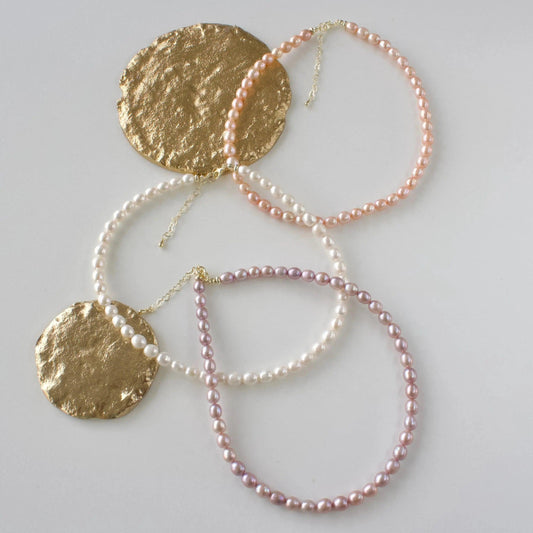 6.5mm klassische Perlenkette - JK Jewelry & Accessories