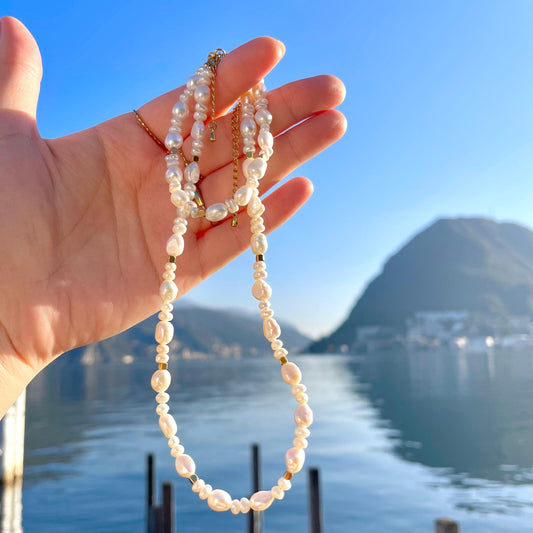 Maren| Barockperlen Halskette & Armkette - JK Jewelry & Accessories