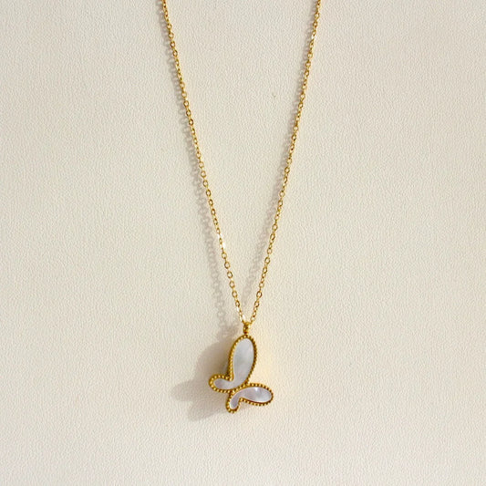 Valeria | Perlmutt-Schmetterling - JK Jewelry & Accessories