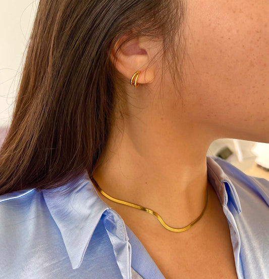 Maisie | Doppel Creolen - JK Jewelry & Accessories