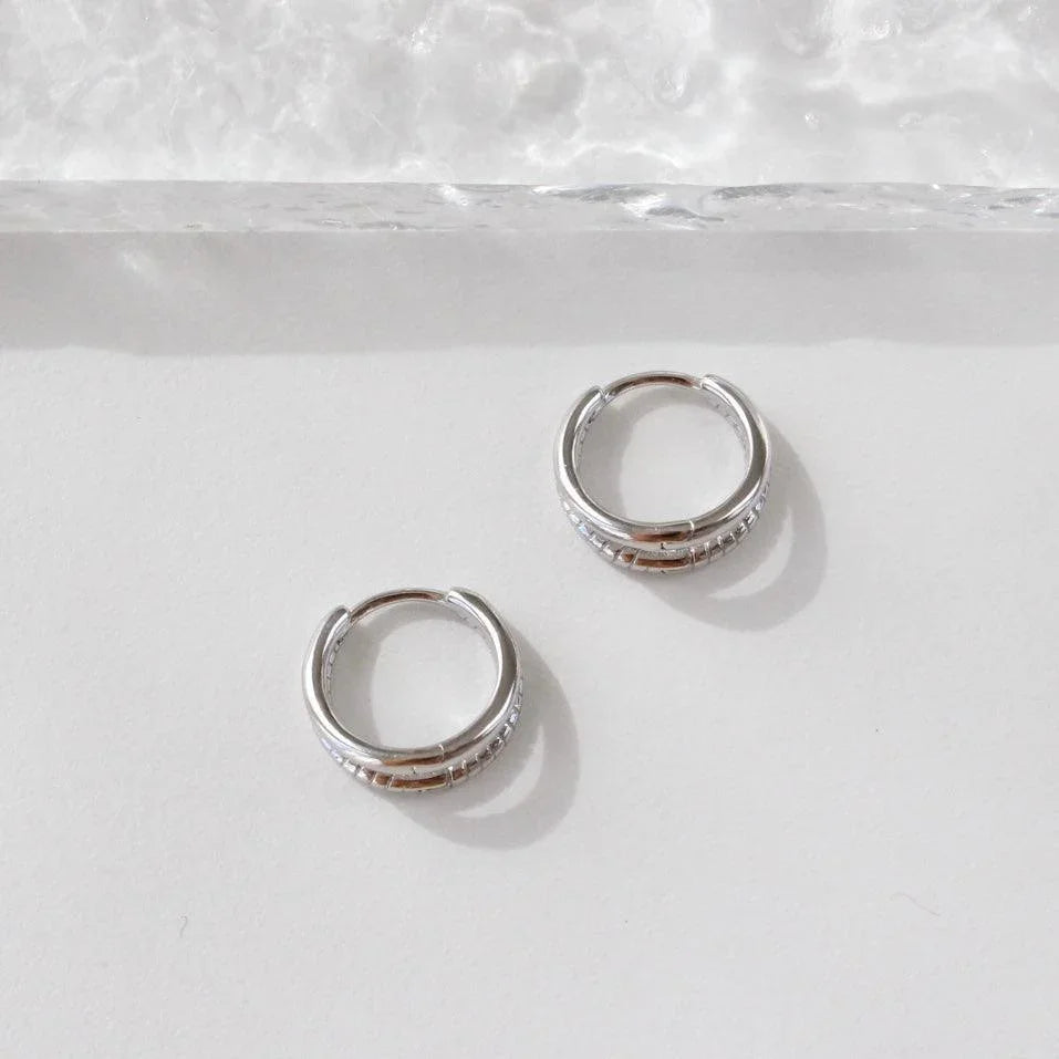 Maisie | Doppel Creolen - JK Jewelry & Accessories