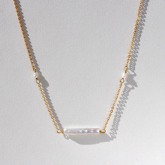 Selah | Charaktervolle Barockperle & 5mm Perlen - JK Jewelry & Accessories