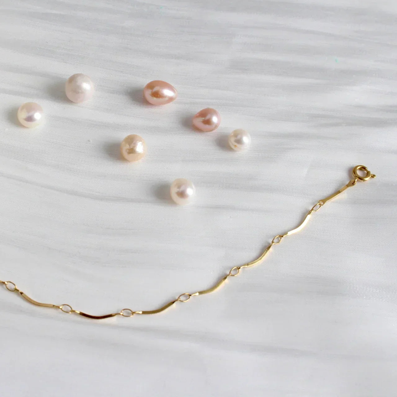 Wellen-Gliederkette Arm-/Fusskette - JK Jewelry & Accessories