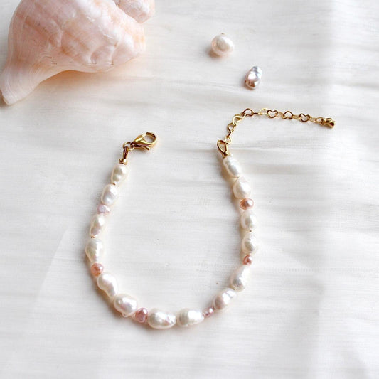 Ophelia|Einzigartige Barockperlen Armkette - JK Jewelry & Accessories