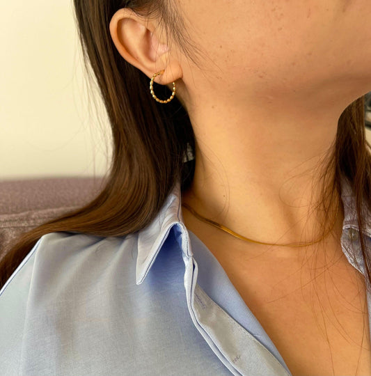 Kate | Grosse Bubble Creolen - JK Jewelry & Accessories