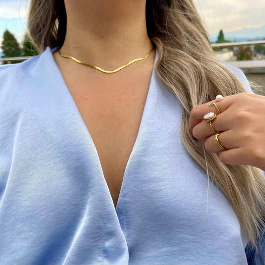 Leia|Klassische Schlangenkette - JK Jewelry & Accessories