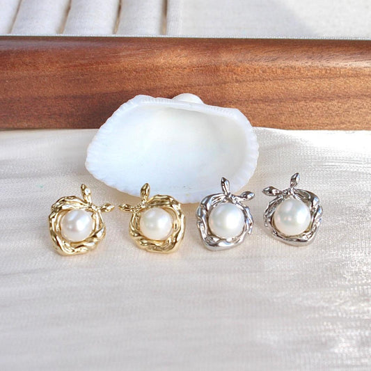 Lilian|Schal mit Perle - JK Jewelry & Accessories