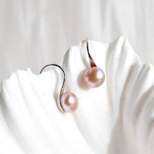 Lara | 7mm Must-Have rosa Perlen - JK Jewelry & Accessories