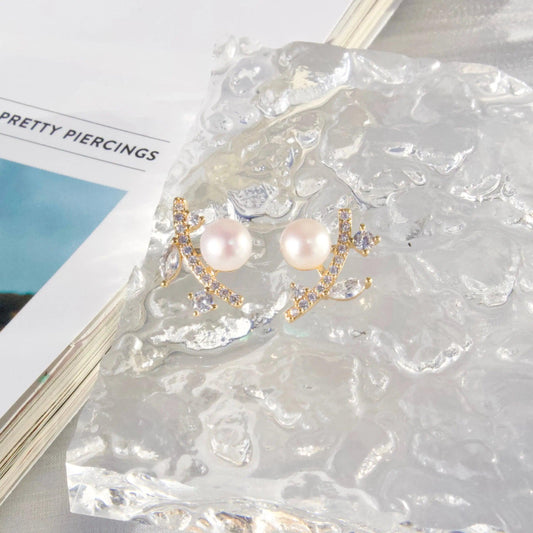 Aria|Glänzende Zweige & Perlen - JK Jewelry & Accessories