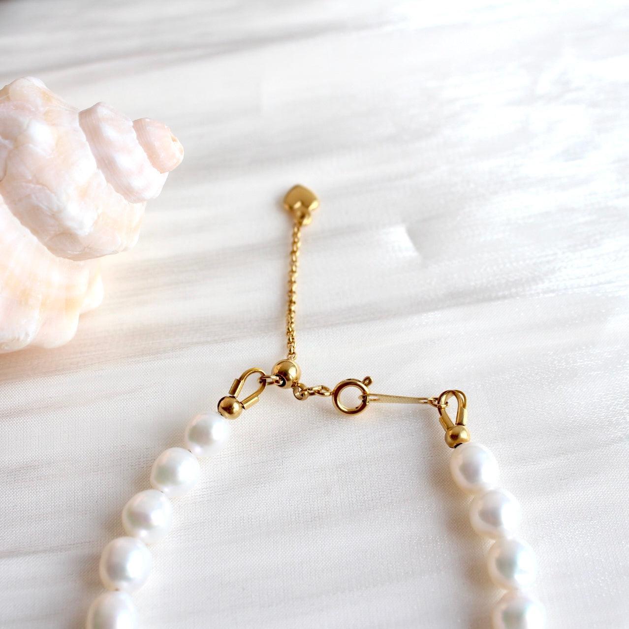 Ariella|6mm Klassische Perlen-Armkette - JK Jewelry & Accessories