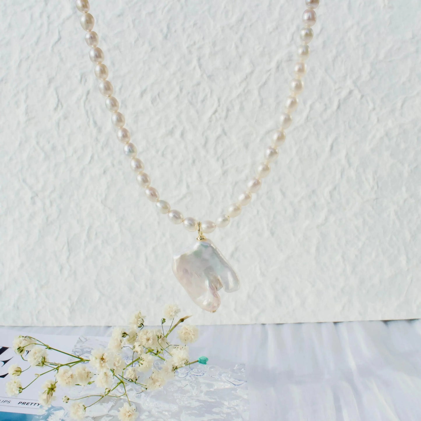 Amaya|Klassische Perlenkette & Barockperle - JK Jewelry & Accessories