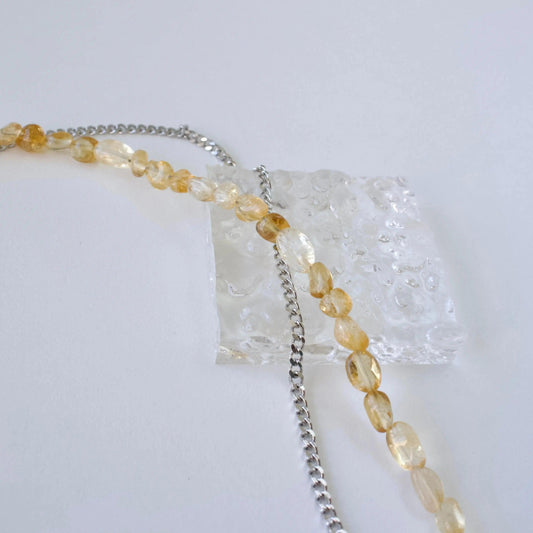 Doppelkette Citrin - JK Jewelry & Accessories