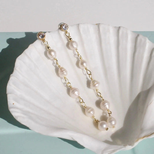 Elegante Perlenquaste - JK Jewelry & Accessories