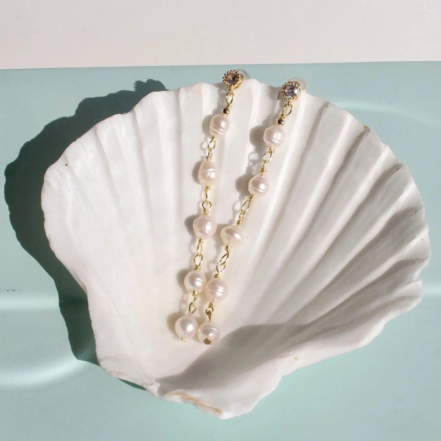 Elegante Perlenquaste - JK Jewelry & Accessories