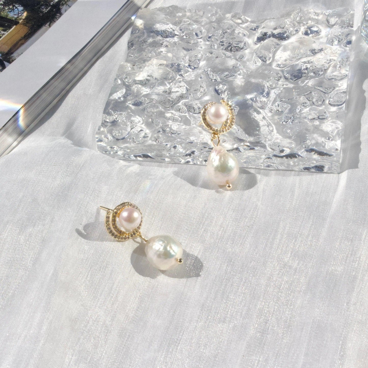 Emery|Elegante Tropfenförmige Barockperlen - JK Jewelry & Accessories