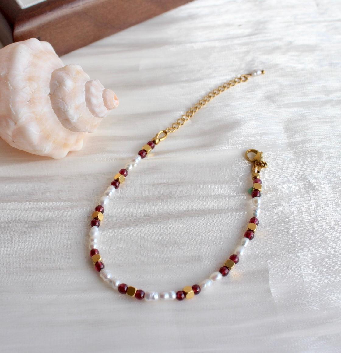 Ella | Arm-/Fusskette aus Natursteinen - JK Jewelry & Accessories