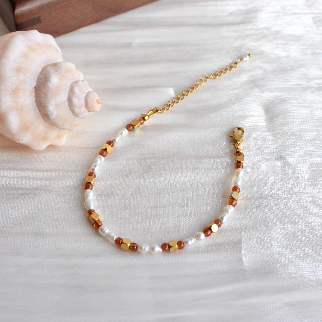 Ella | Arm-/Fusskette aus Natursteinen - JK Jewelry & Accessories