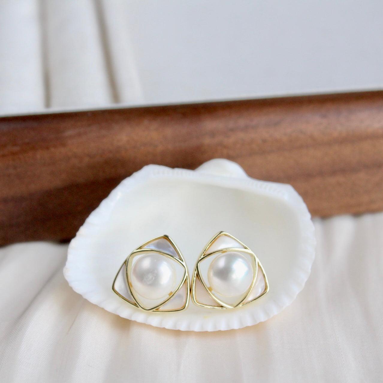 Ellie| Perlmutt mit Perlen - JK Jewelry & Accessories