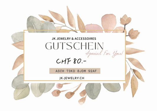 Gutschein - JK Jewelry & Accessories