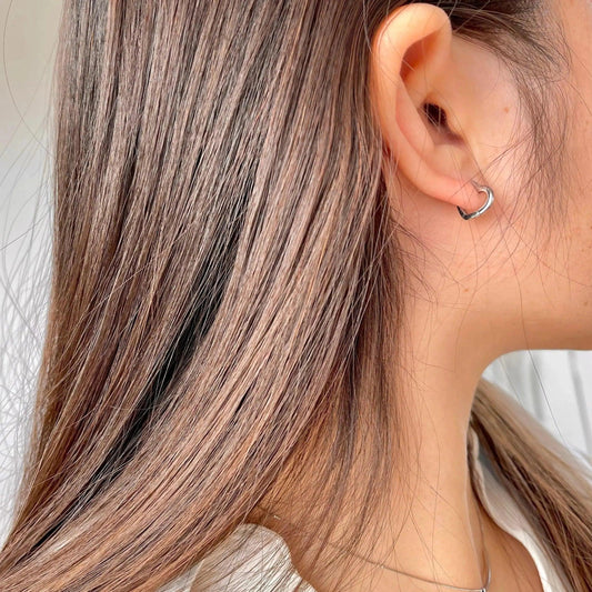 Herz Hoop - JK Jewelry & Accessories