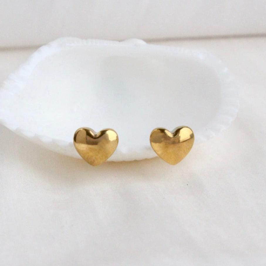 Jane|Classic Heart Stud Earrings JK Jewelry & Accessories