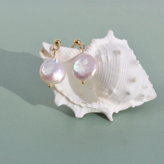 Knopfform-Barockperle - JK Jewelry & Accessories