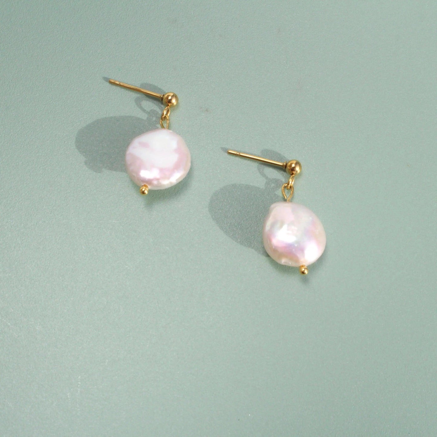 Knopfform-Barockperle - JK Jewelry & Accessories