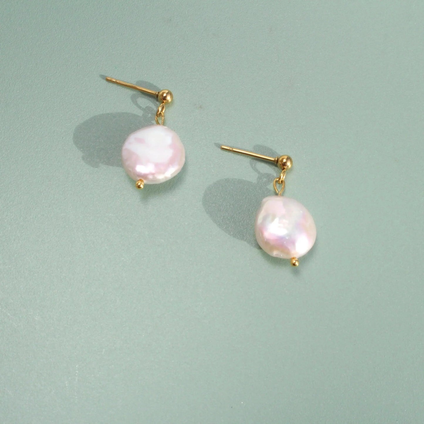 Knopfform-Barockperle - JK Jewelry & Accessories