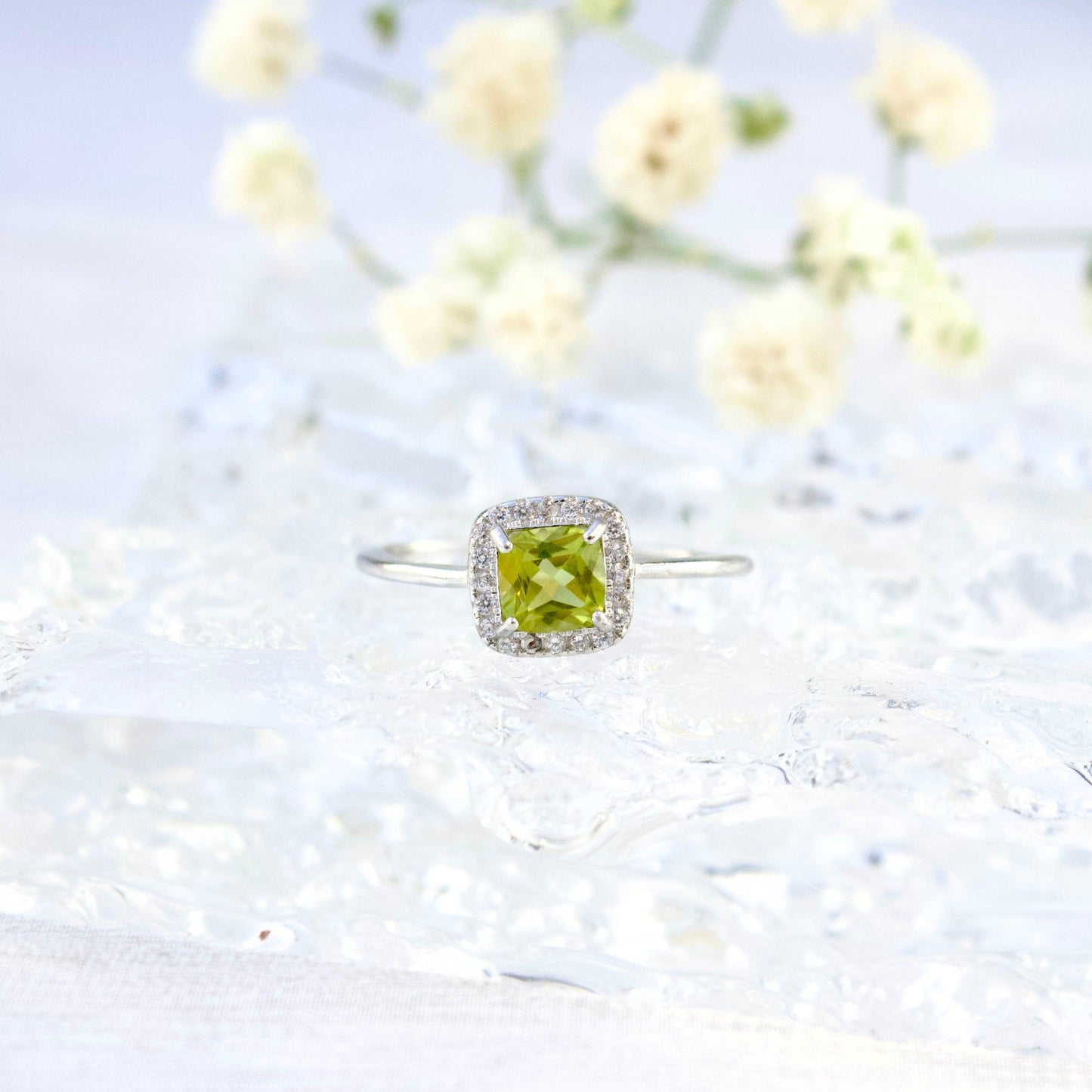Kubischer Peridot - JK Jewelry & Accessories