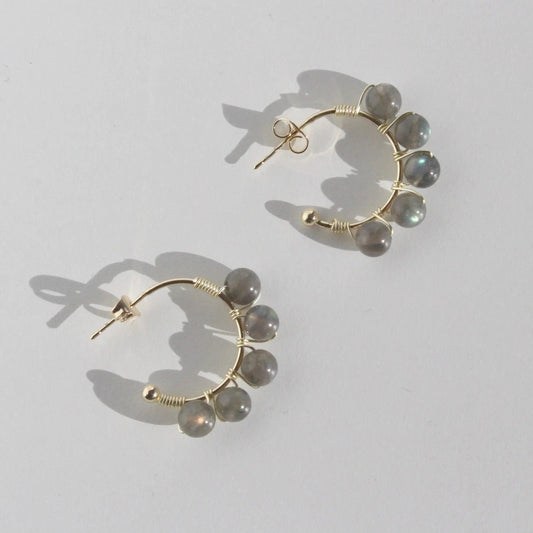 Labradorit Halbmond - JK Jewelry & Accessories