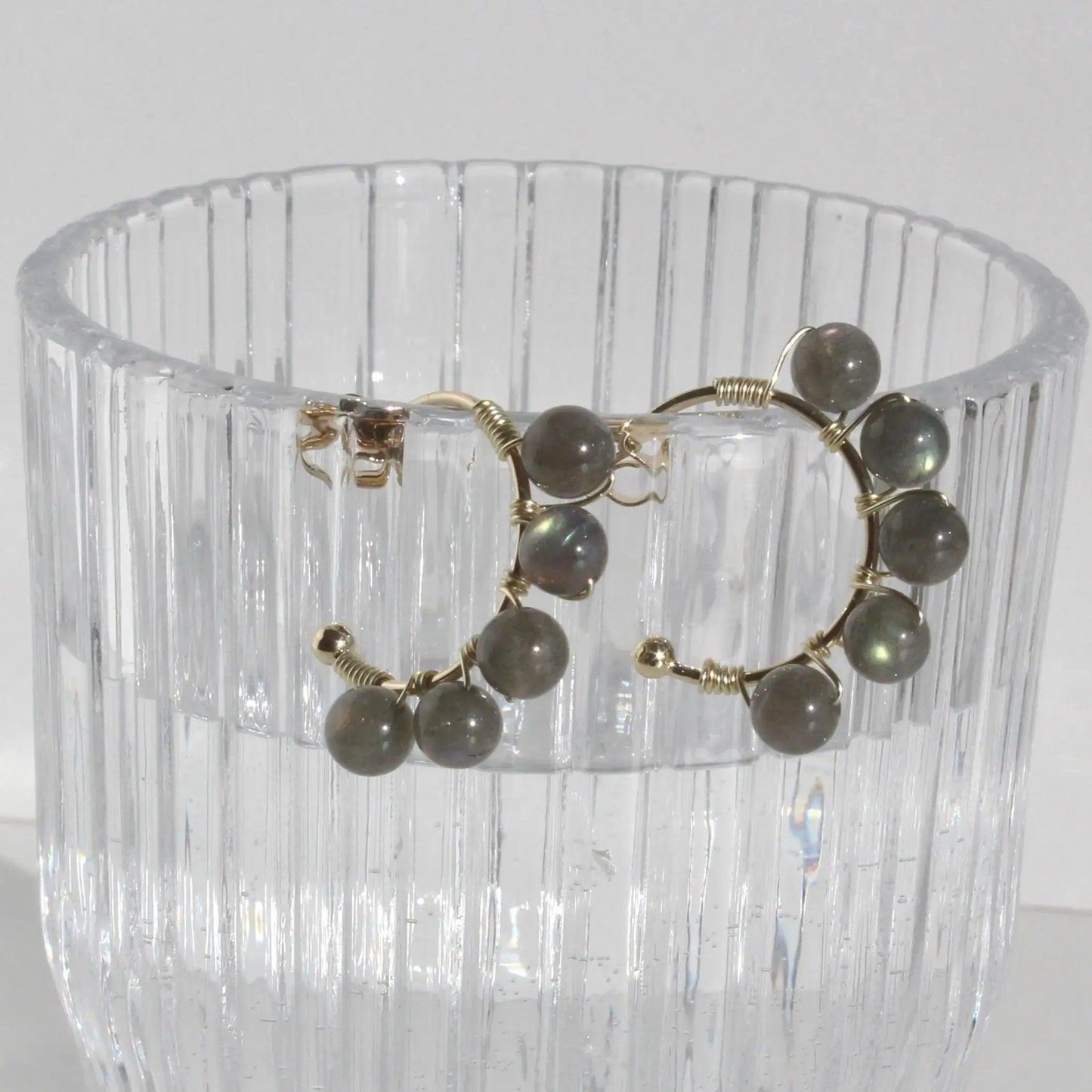 Labradorit Halbmond - JK Jewelry & Accessories