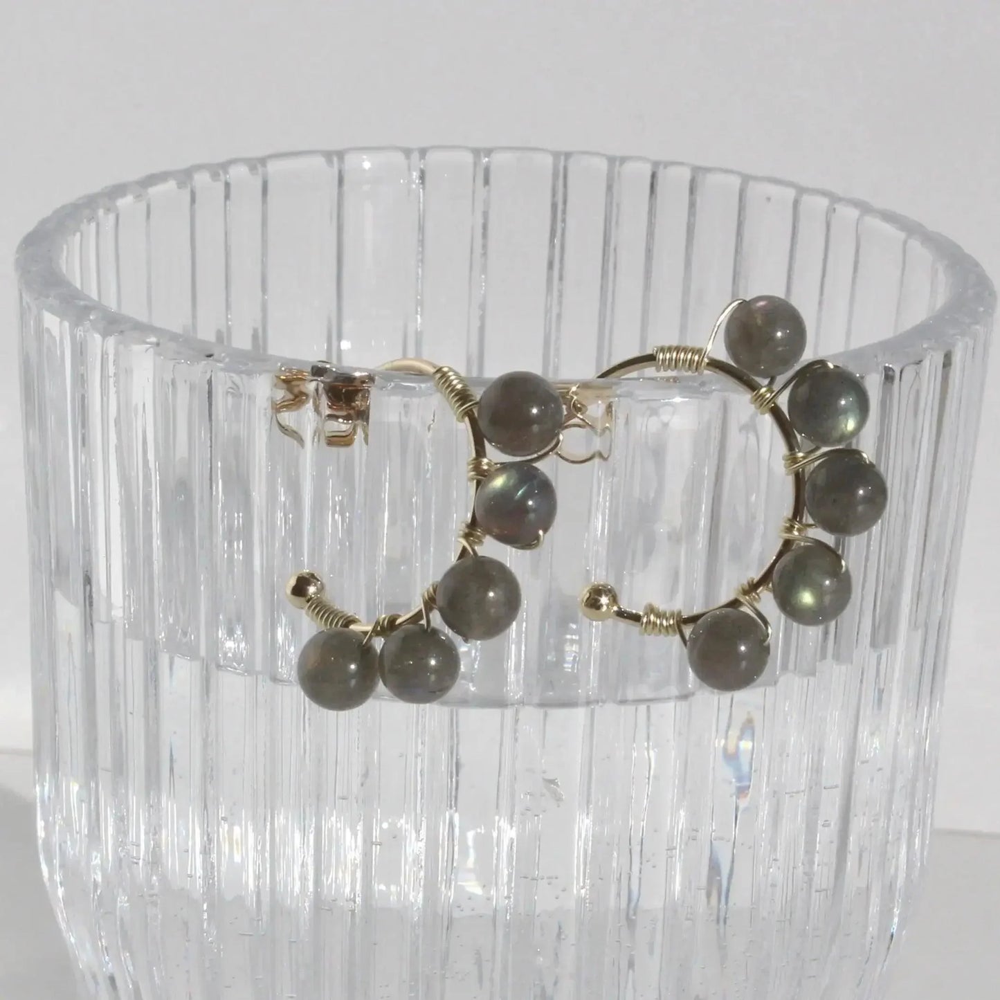 Labradorit Halbmond - JK Jewelry & Accessories