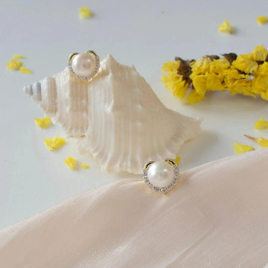 Lexie | Herz mit Perle - JK Jewelry & Accessories