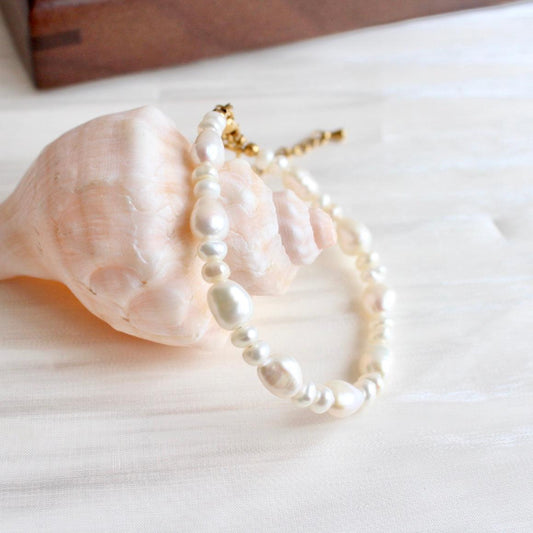 Lyra|Barockperlen Armkette - JK Jewelry & Accessories