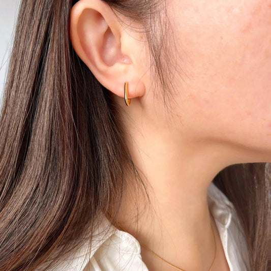 Rechteckige Creolen - JK Jewelry & Accessories