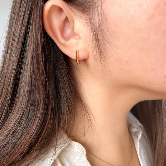 Rechteckige Creolen - JK Jewelry & Accessories