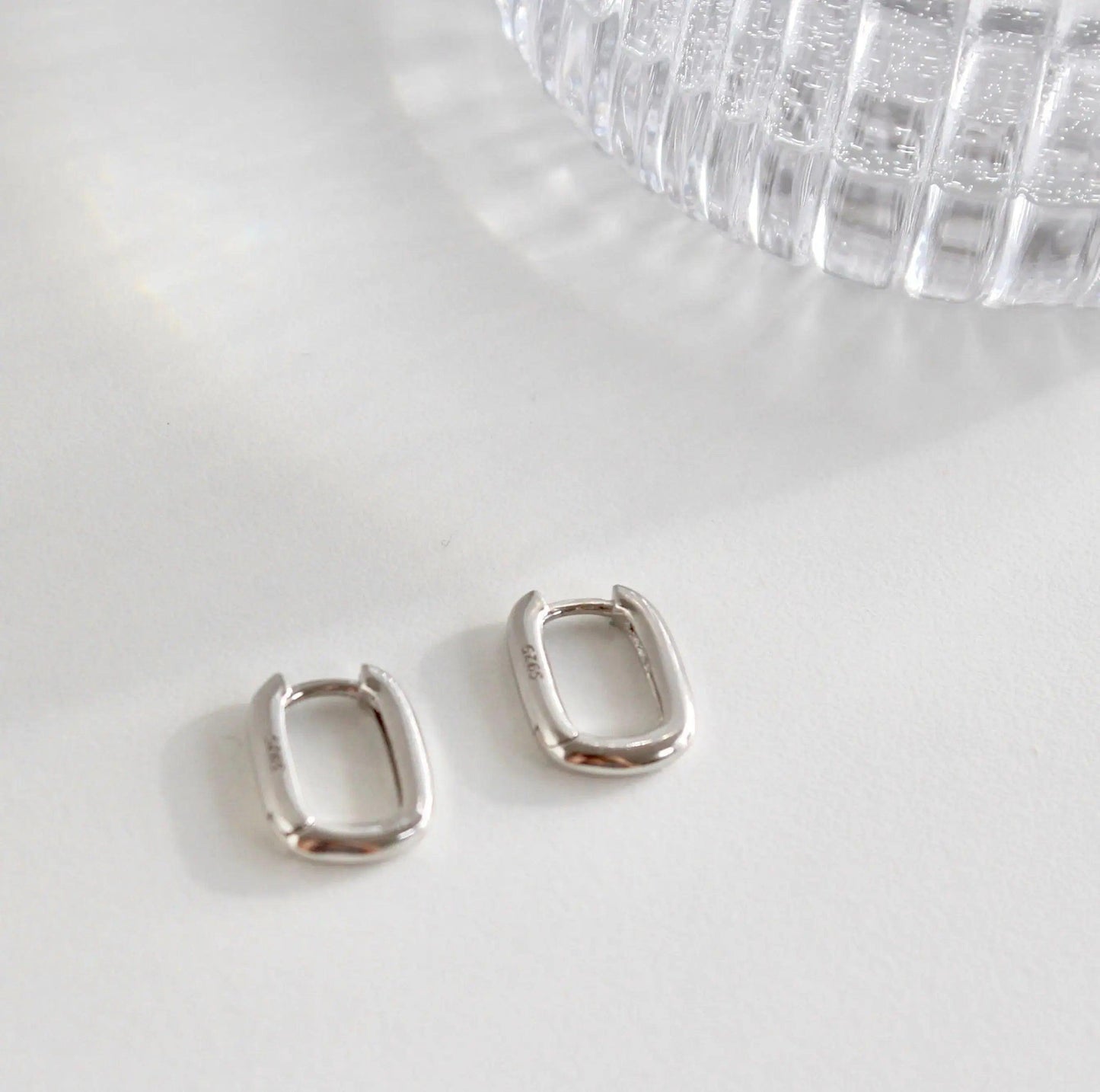 Rechteckige Creolen - JK Jewelry & Accessories