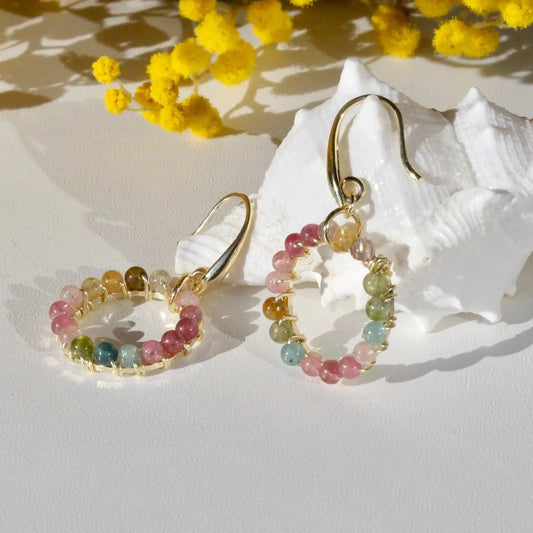 Regenbogen Turmalin Ring - JK Jewelry & Accessories