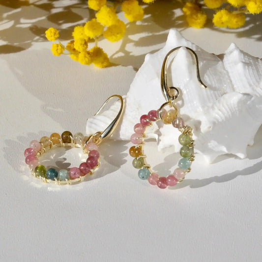 Regenbogen Turmalin Ring - JK Jewelry & Accessories