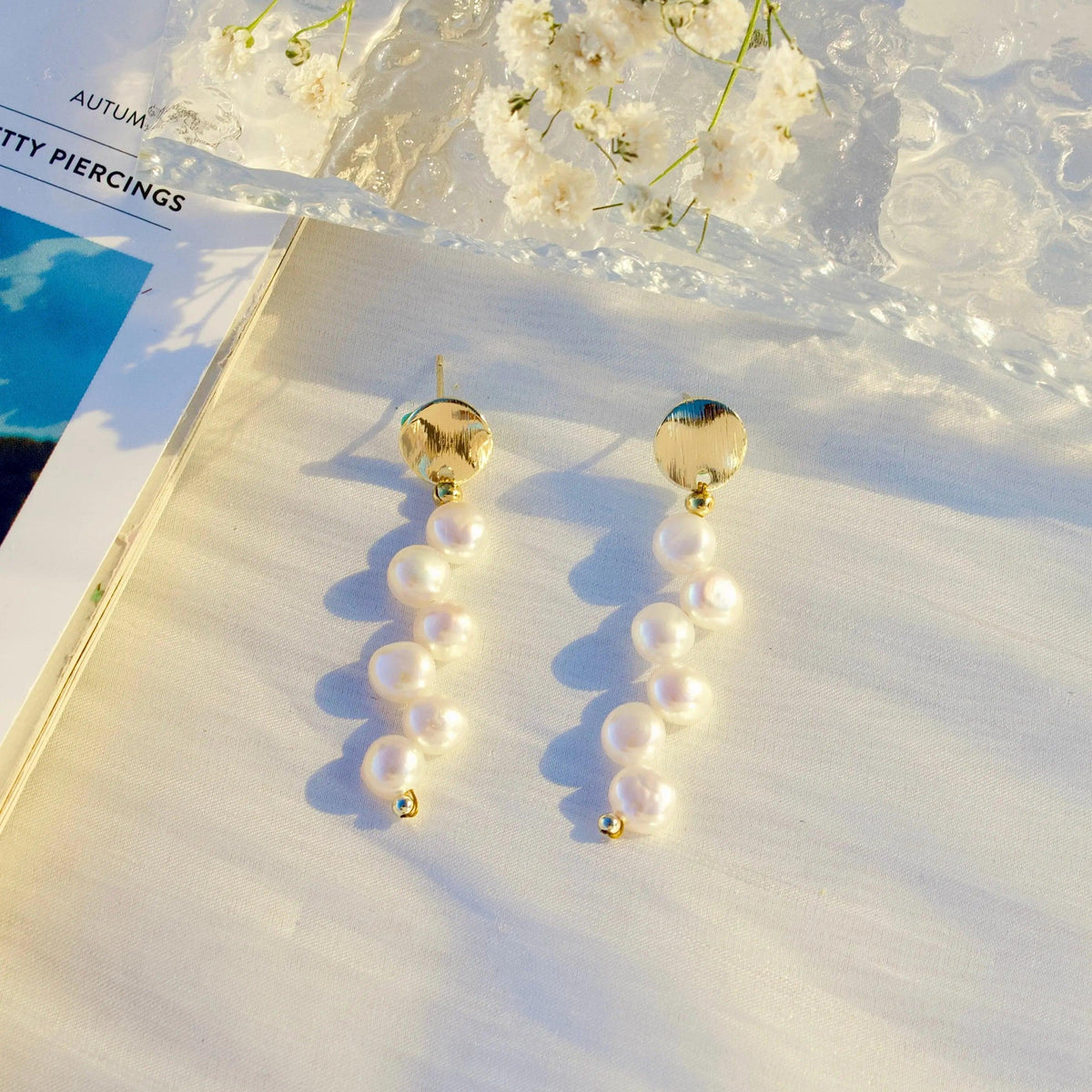 Riley | Perlen Blumenkette - JK Jewelry & Accessories
