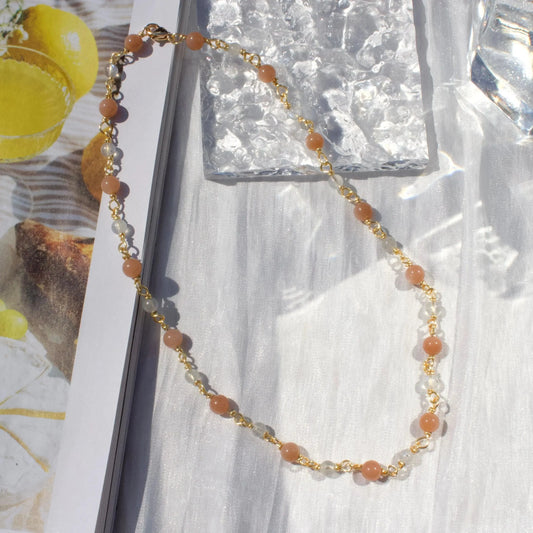 Sonnen- und Mondsteine - JK Jewelry & Accessories