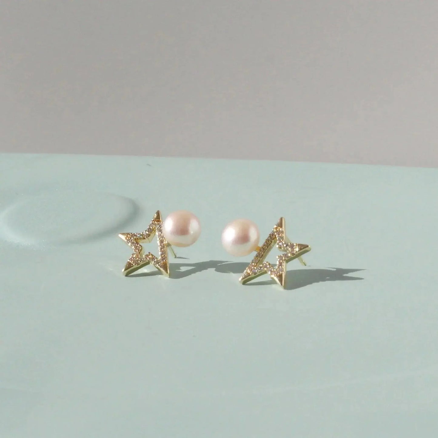 Stern mit Perle - JK Jewelry & Accessories