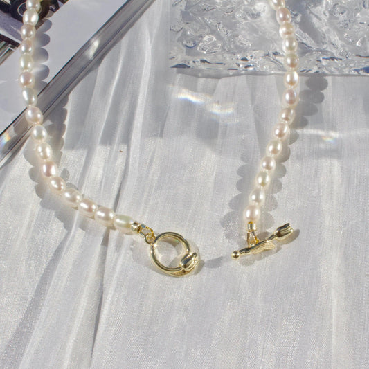 Tulpe & Perlenkette - JK Jewelry & Accessories